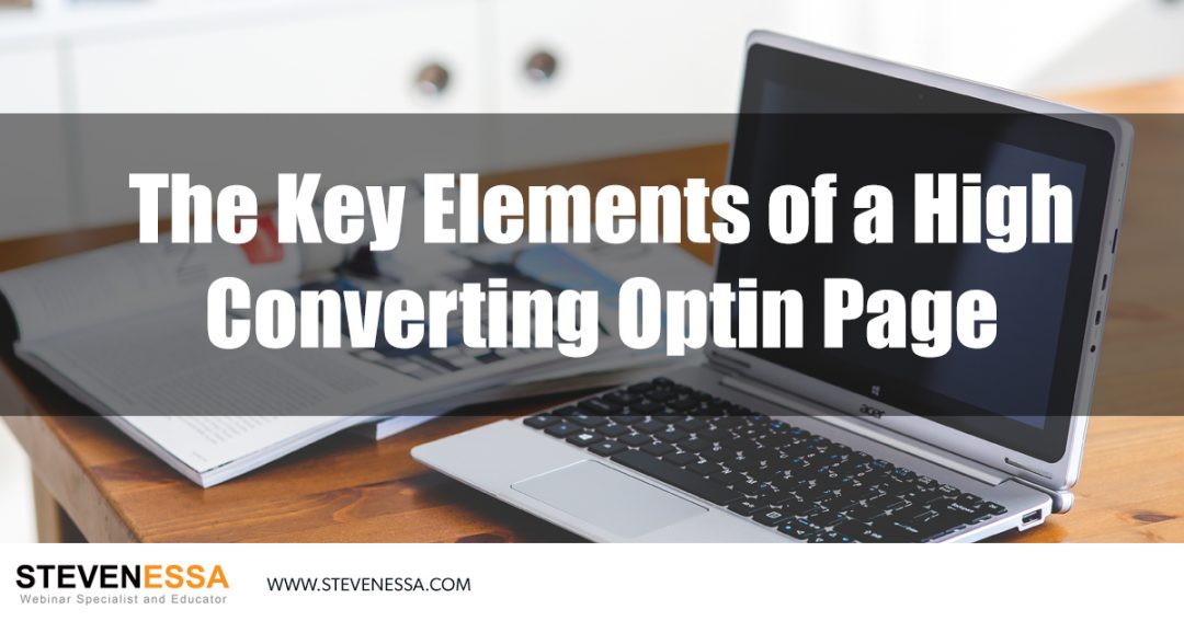 The Key Elements of a High Converting Optin Page